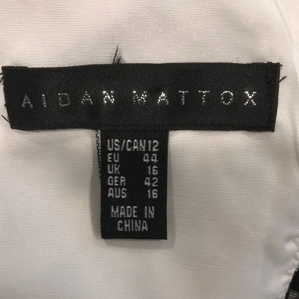 Aidan Mattox Dress SZ 12 - Picture 7 of 7
